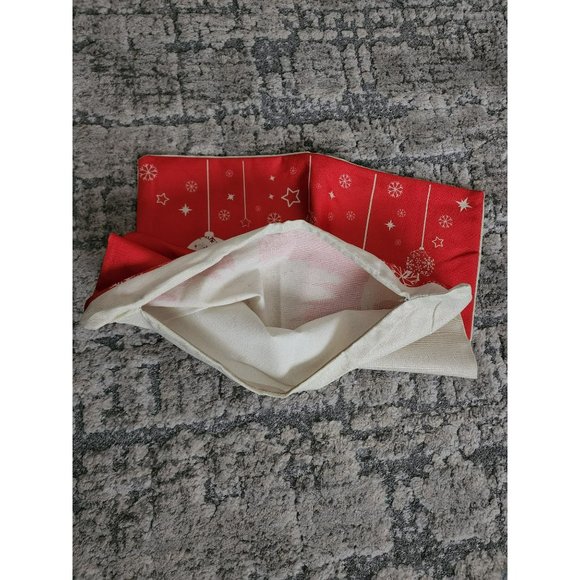 Set Of 4 Home Decoration Red White Holiday Christmas Pillowcases, 22.25" W X 22" - Picture 9 of 13